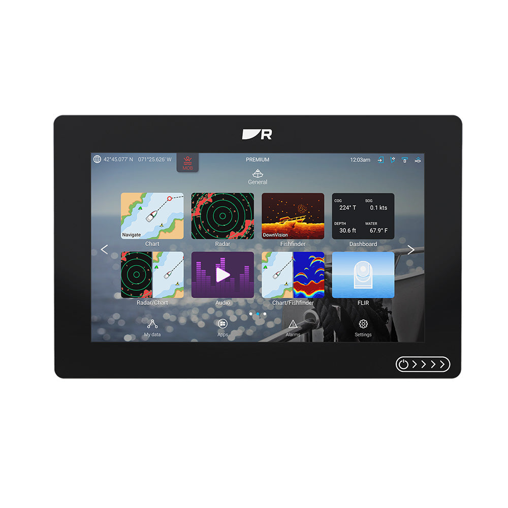 Raymarine Axiom 2 RV 9" Chartplotter/Fishfinder w/RealVision 3D Sonar Lighthouse - View 1