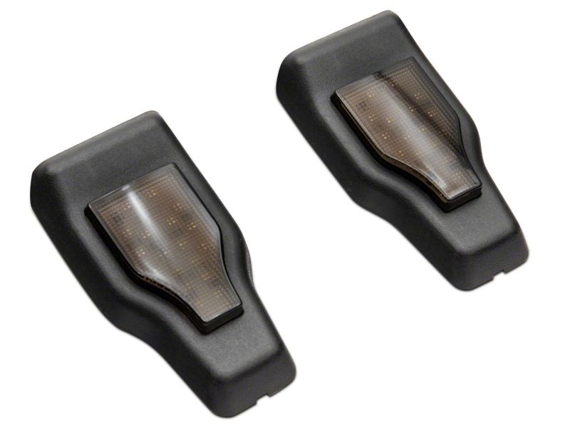 Raxiom Axial Series Rear Window Glass Hinge LED Lights for 2018-2023 Jeep Wrangler JL, Part Number raxJ155993-JL