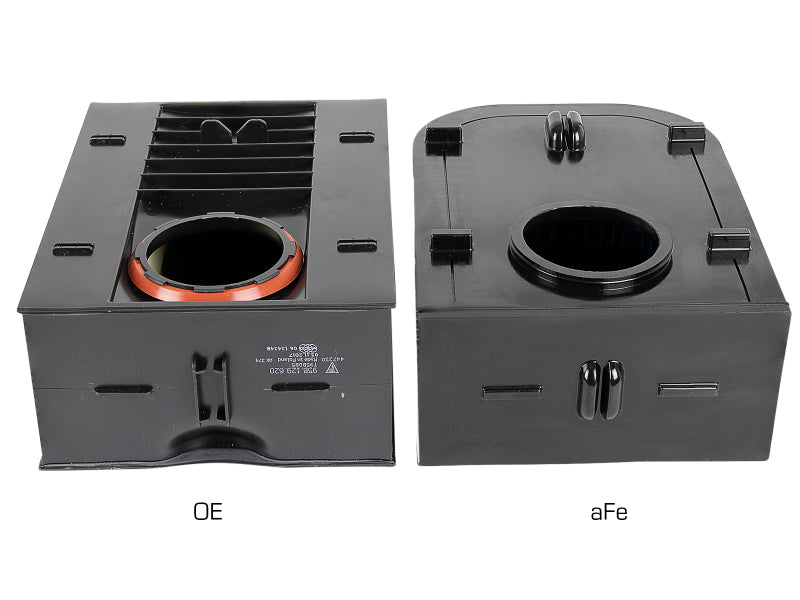 aFe MagnumFLOW Pro 5R OE Replacement Air Filter Pair, Part Number 10-10144-MA, for 2015–2018 Porsche Macan S/GTS 3.0L V6 Twin-Turbo