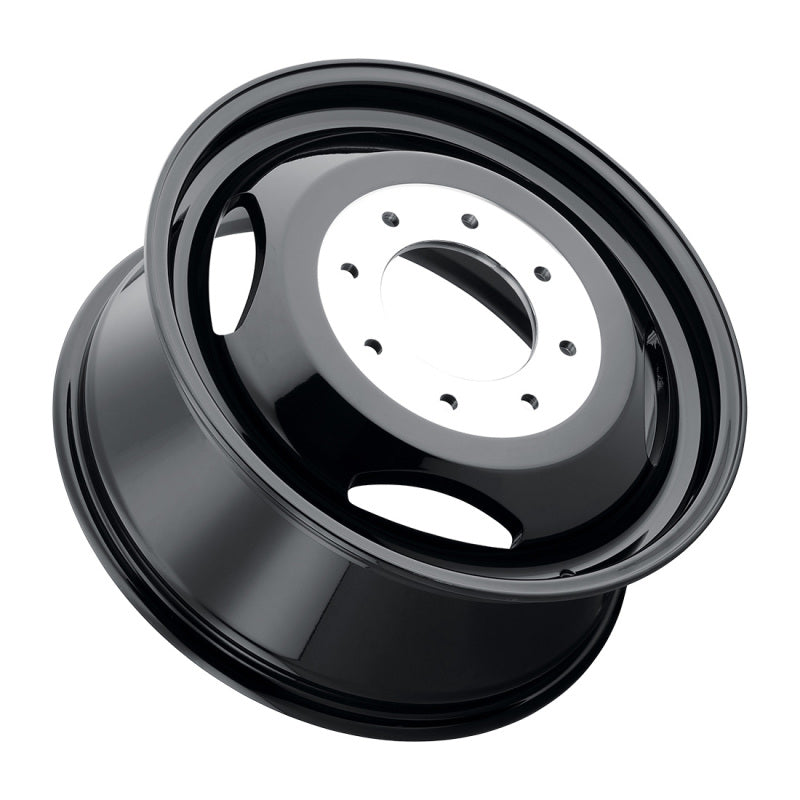Weld W100 20X8.25 Dualie Inner 8X200 ET117 BS9.25 Gloss Black 142.2