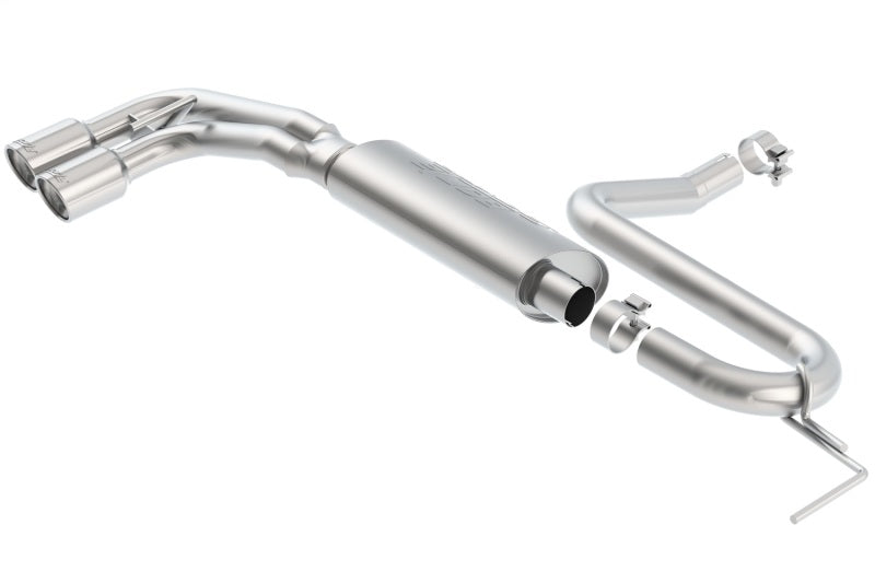 Borla S-Type Axle-Back Exhaust System for 2017-2019 Chevrolet Cruze RS 1.4L Turbo Hatchback, Part Number 11945