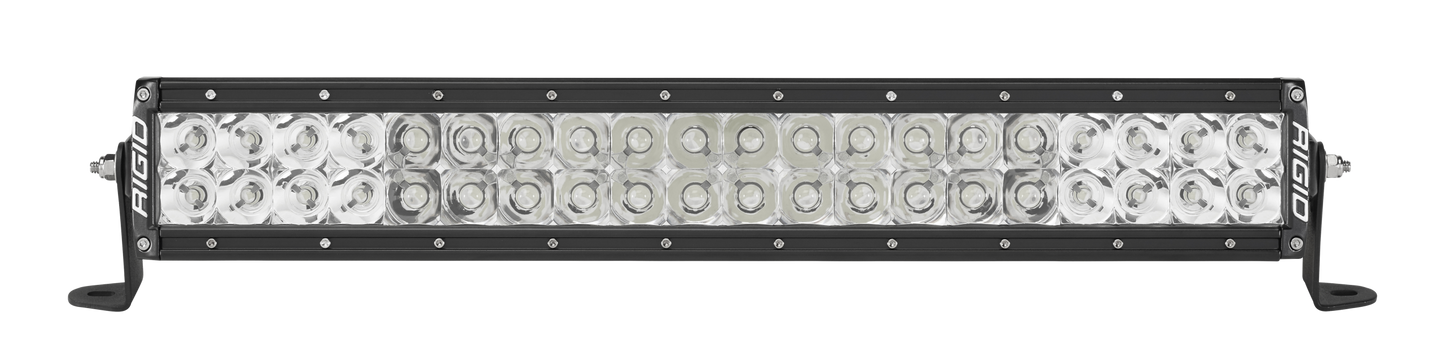 Rigid Industries - 120313 - LED Light Bars - 20 Inch Spot/Flood Combo Light Black Housing E-Series Pro