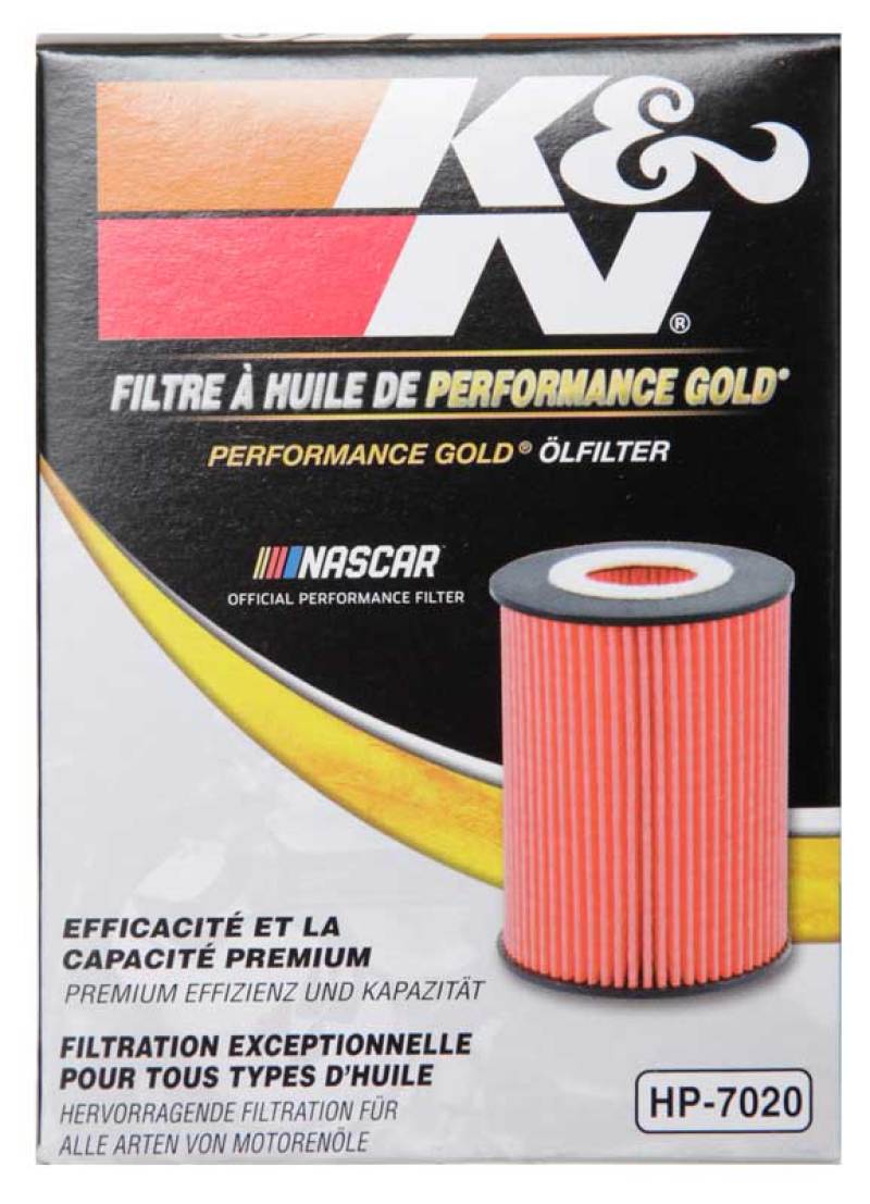 K&N Engineering HP-7020 High-Performance Cartridge Oil Filter for Toyota, Lexus and Scion