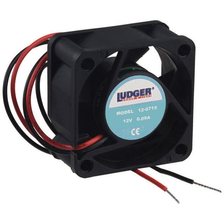 Nippon Ludger Mini 12V 1.5-Inch Square Rotary Cooling Fan
