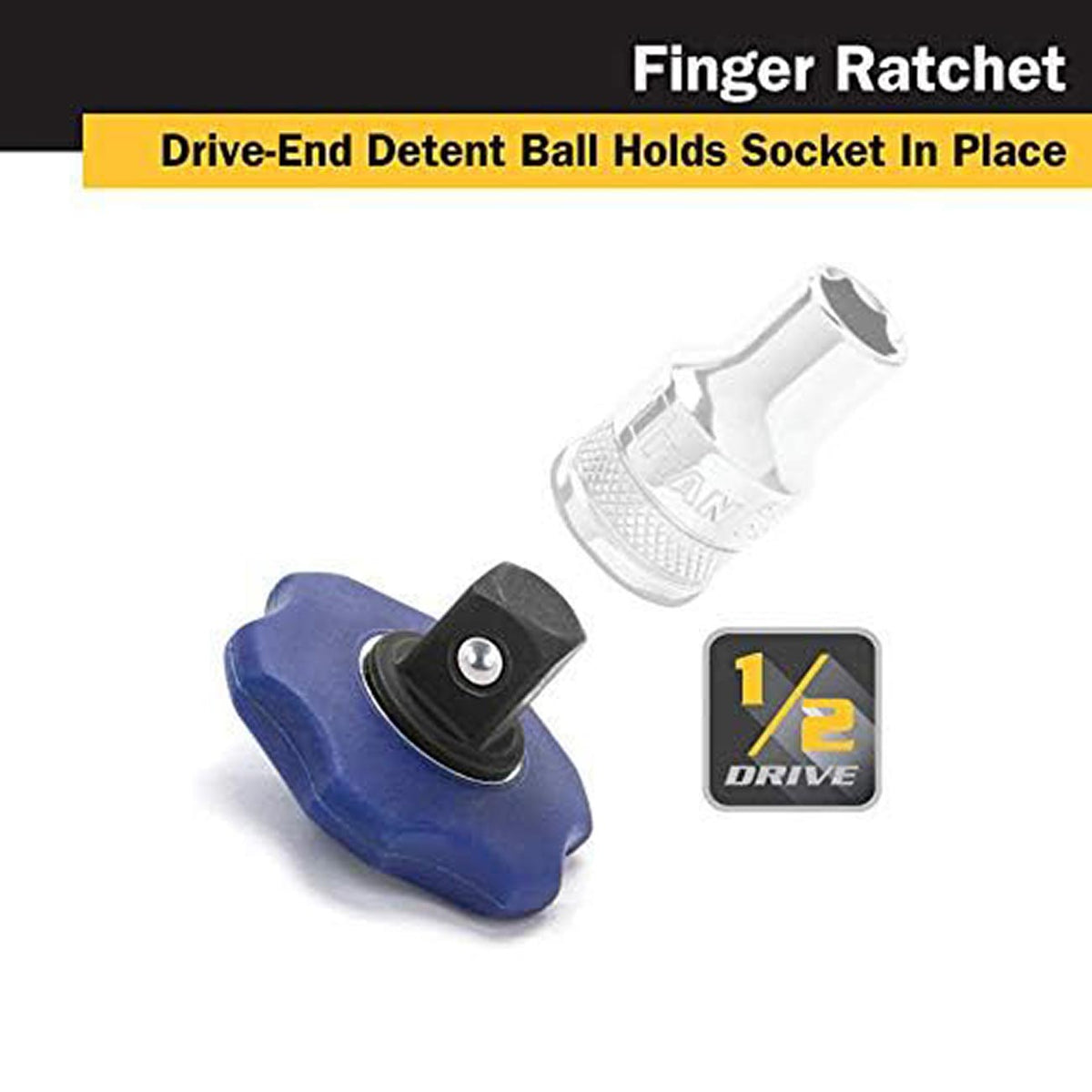 Titan 1/2 in. Drive Finger Ratchet - Part 12092