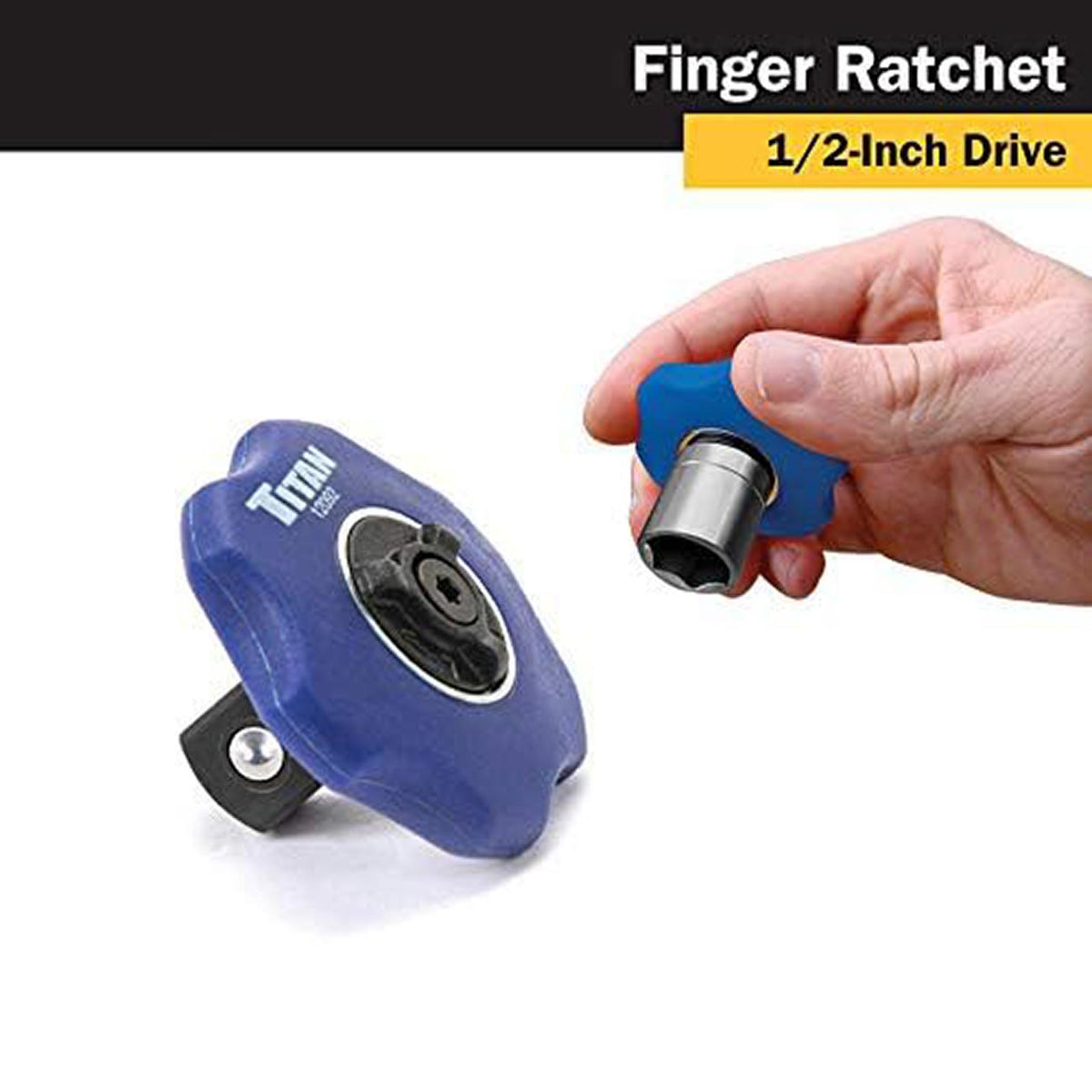 Titan 1/2 in. Drive Finger Ratchet - Part 12092