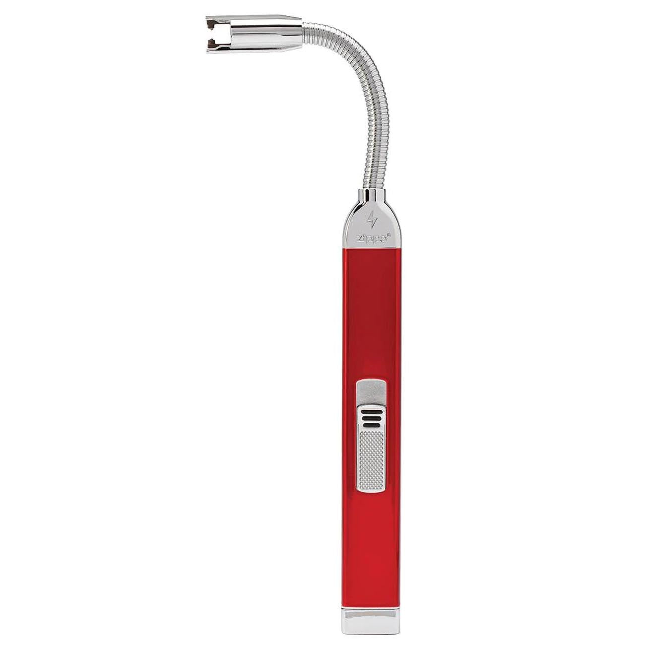 Zippo Rechargeable Flexible Neck Candle Lighter, Candy Apple Red