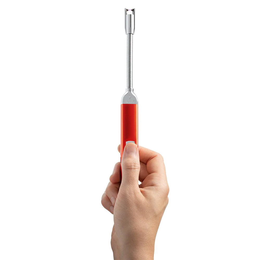 Zippo Rechargeable Flexible Neck Candle Lighter, Candy Apple Red