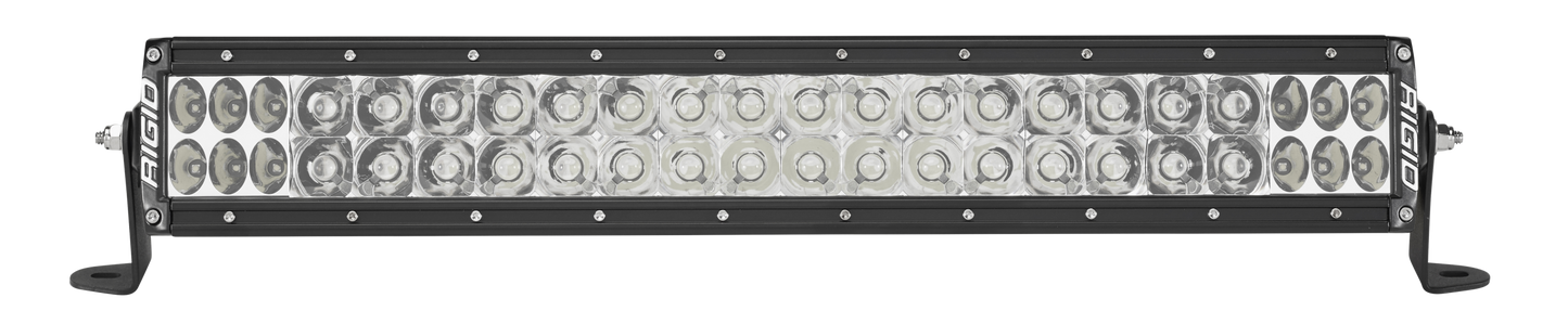 Rigid Industries - 122313 - LED Light Bars - 20 Inch Spot/Driving Combo Light Black Housing E-Series Pro