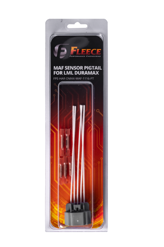 Fleece Performance fpeFPE-HAR-DMAX-MAF-1116-PT - 2011-2016 GM 2500/3500 LML Duramax MAF Sensor Pigtail
