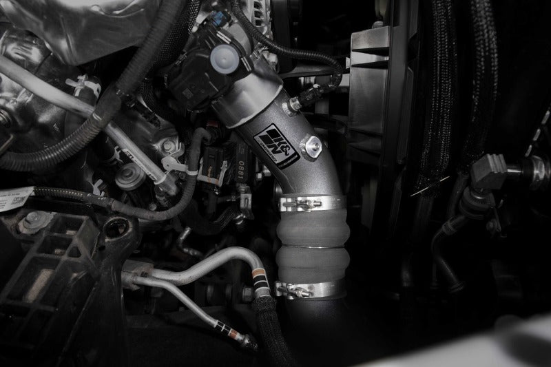 K&N Engineering 77-1011KC Charge Pipe Kit for 2020-2023 Chevrolet Silverado and GMC Sierra 6.6L Diesel