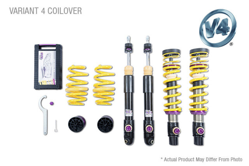 KW V4 Coilover Suspension with HLS2 Hydraulic Lift for 2017-2021 Audi R8 4S - KWS3A7102AM