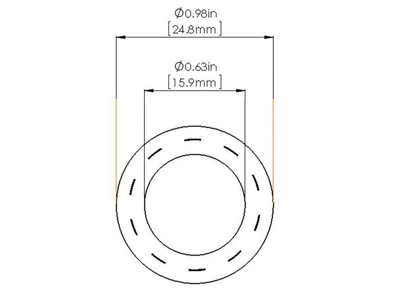 aFe Magnum FORCE Replacement Fuel Hose, Part Number 59-02002
