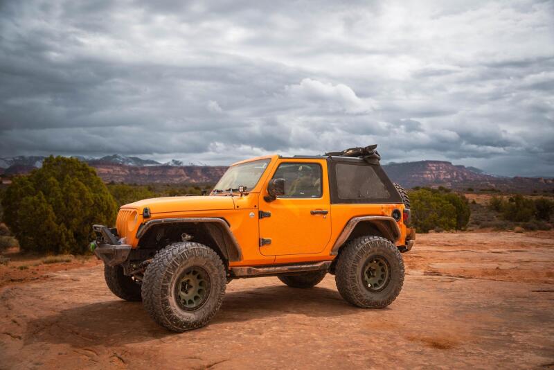 Bestop Trektop Glide 2-Door Soft Top for Jeep Wrangler JL 2018-2026 – Premium Black Twill