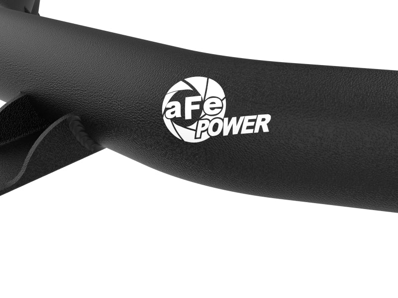 aFe POWER BladeRunner Hot Charge Pipe Kit, Part 46-20588-B, Black, 2021-2026 Ford Bronco 2.7L V6 Turbo