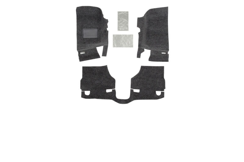 Husky Liners Guardian Impact Jeep Liner for 2011-2013 Jeep Wrangler JK – Full Coverage Floor and Cargo Protection with ImpactCore Technology