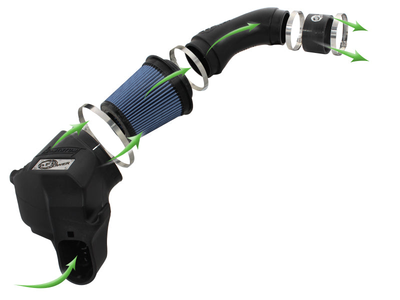 aFe Momentum Pro 5R Cold Air Intake System 54-76301 for BMW M5 and M6 4.4L V8