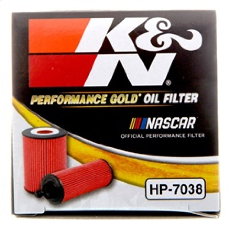 K&N Engineering HP-7038 Performance Cartridge Oil Filter
