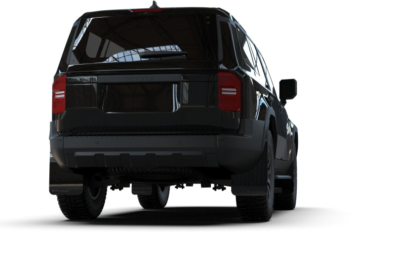 Rally Armor 22-25 Toyota Land Cruiser Black UR Mud Flap Dark Grey Logo