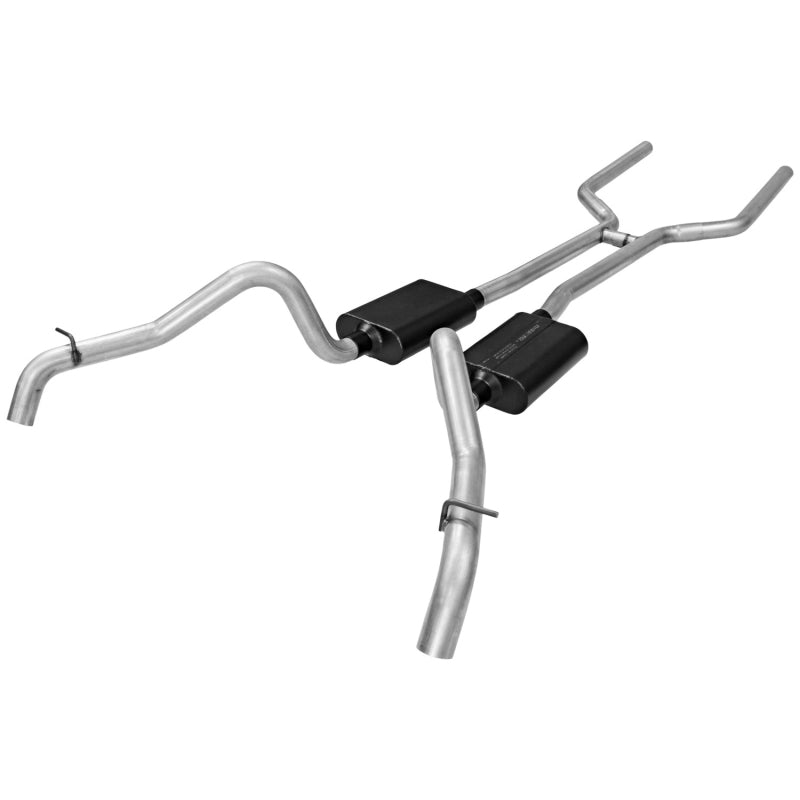 Flowmaster American Thunder 67-68 GM F-Body 2.5 inch Crossmember-Back Exhaust System for Camaro and Firebird