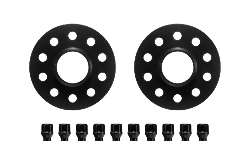 Eibach PRO-SPACER 10mm Wheel Spacers, 5x114.3 Bolt Pattern, 64mm Hub, Black - S90-6-10-032-N-B
