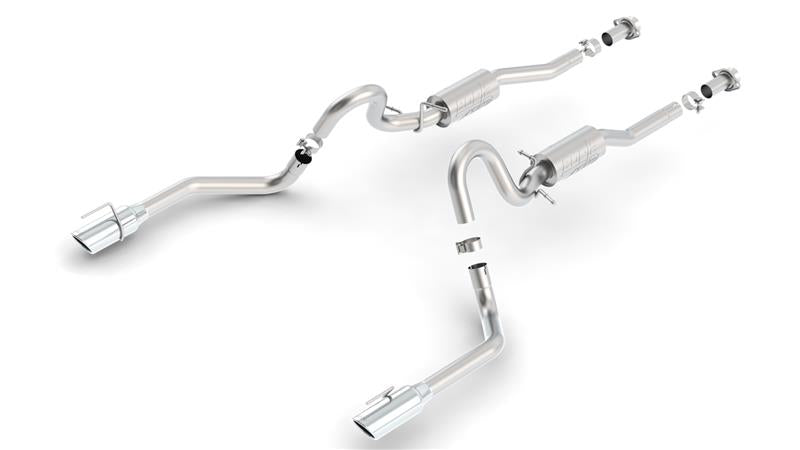 Borla ATAK Cat-Back Exhaust System for 1999-2004 Ford Mustang GT and 2003-2004 Mach 1, Part Number 140458