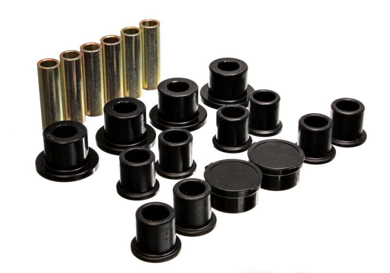 Energy Suspension eng4.2154G - 98-11 Ford Ranger Black Rear Leaf Spring Bushing Set