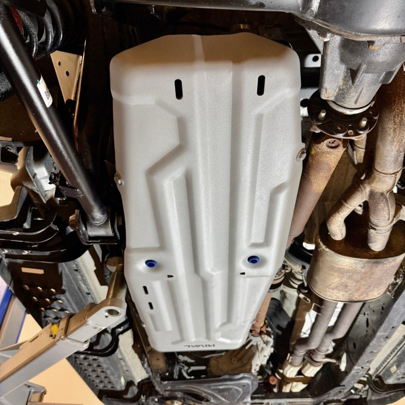 Rival 4x4 Aluminum Gas Tank Skid Plate for Ford Ranger 2024-2026 – Heavy-Duty Underbody Protection