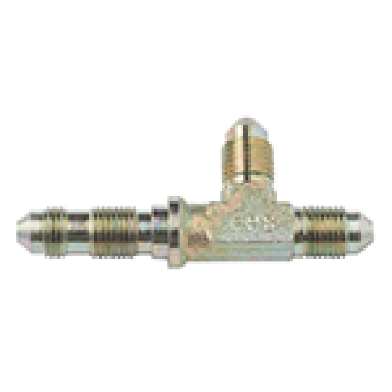 Fragola 580403 -3AN Steel Bulkhead Tee - On Run