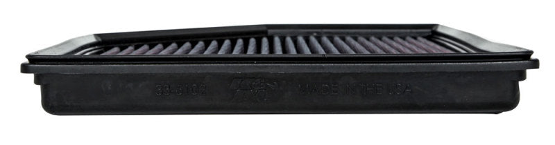 K&N Engineering 33-5102 High-Flow Replacement Air Filter for 2020-2021 Cadillac CT4 and CT5