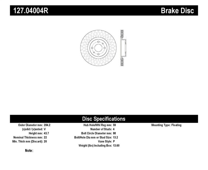 ST Slot & Drill Brake Rotors