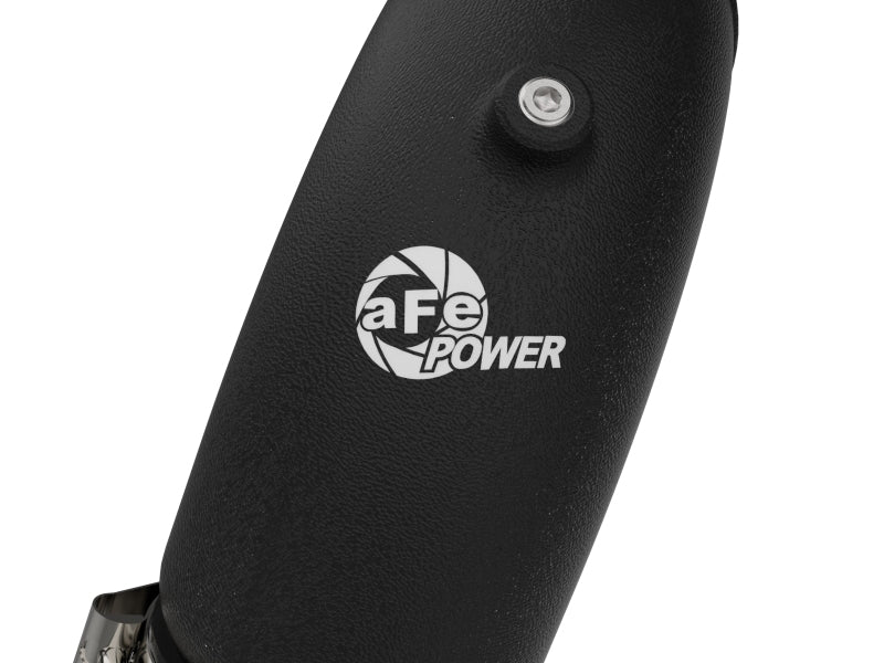 aFe BladeRunner Black Aluminum Cold-Side Charge Pipe for 2025-2026 Ram 2500 and 3500 6.7L Diesel, Part Number 46-20819-B