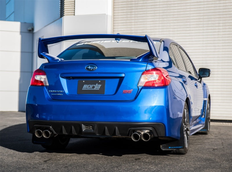 Borla 140595 S-Type Cat-Back Exhaust System for 2015-2021 Subaru WRX and WRX STI Sedan