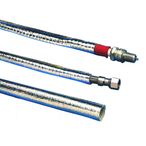 Thermo Tec - 14005 - Hose Heat Sleeve - Thermo Heat Sleeve 3 Foot 1/2 Inch Inside Diameter Up To 2000 Degree F Slip On