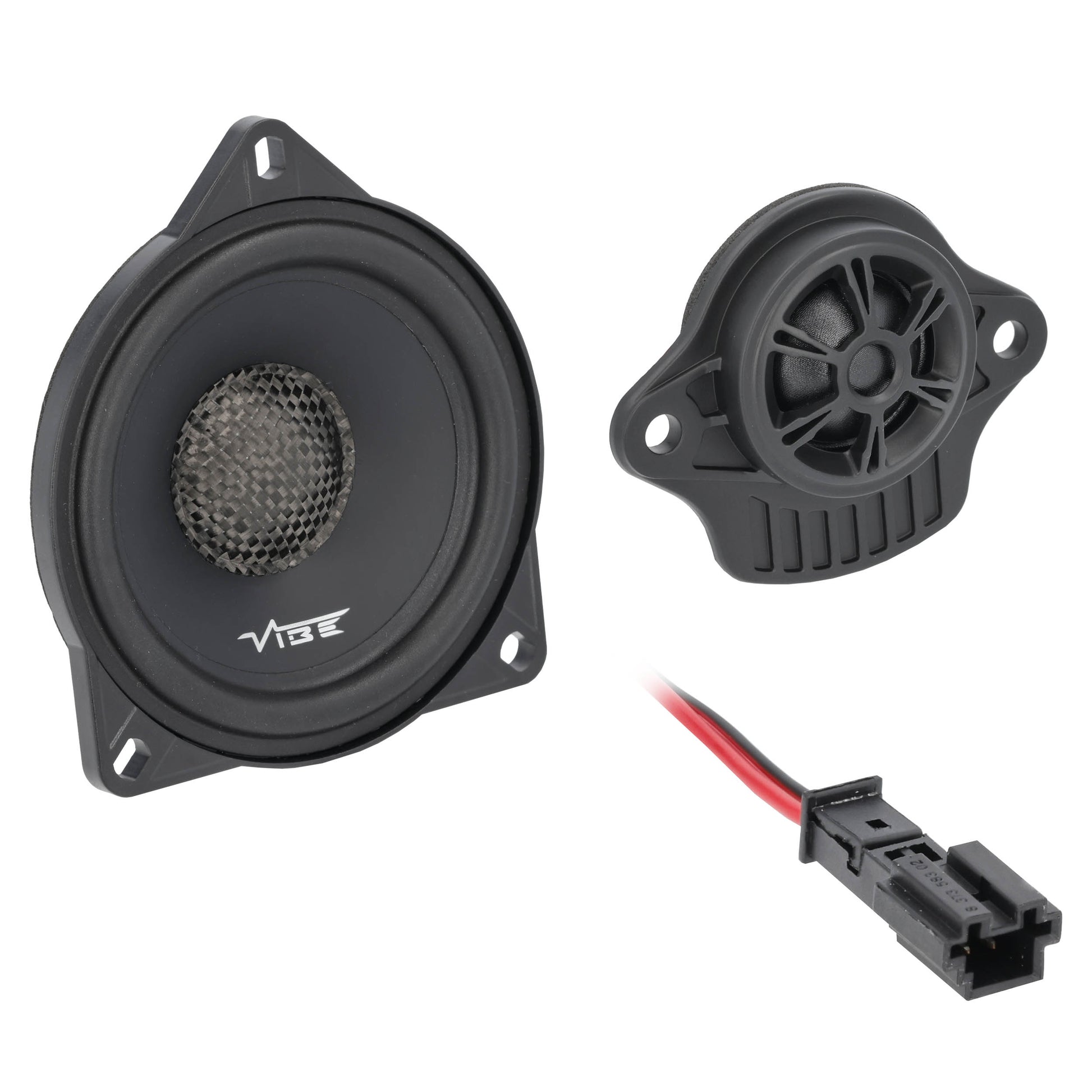 Vibe by Metra Electronics Plug-N-Play Center Channel Speaker Kit - Fits Tesla - View 1