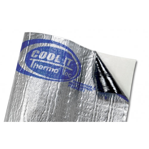Thermo Tec - 14620 - Thermal Acoustic Insulation - Suppressor Heat and Sound Film 60 Inch x 36 Inch Silver Up to 2000 Degree F 2 PC
