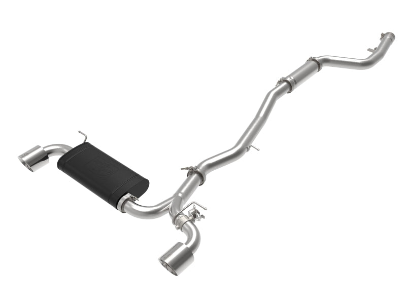 aFe POWER Takeda Cat-Back Exhaust System with Polished Tips for 2020–2023 Toyota GR Supra 3.0L Turbo, Part Number 49-36043-P