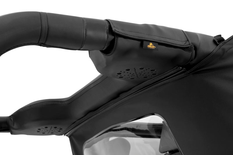 Bestop 07-18 Jeep Wrangler JK Soundbar Cap (Black Diamond) - Protects Factory Sound Bar and Supports Windjammer Installation