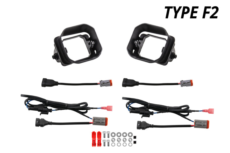 Diode Dynamics SS3 Type X Fog Light Mounting Kit dioDD6380P