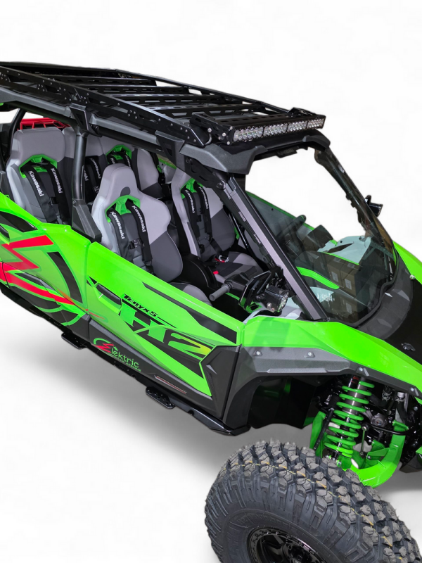 Elektric Offroad Volt Side Steps for 2026 Kawasaki Teryx H2 - 4 Door