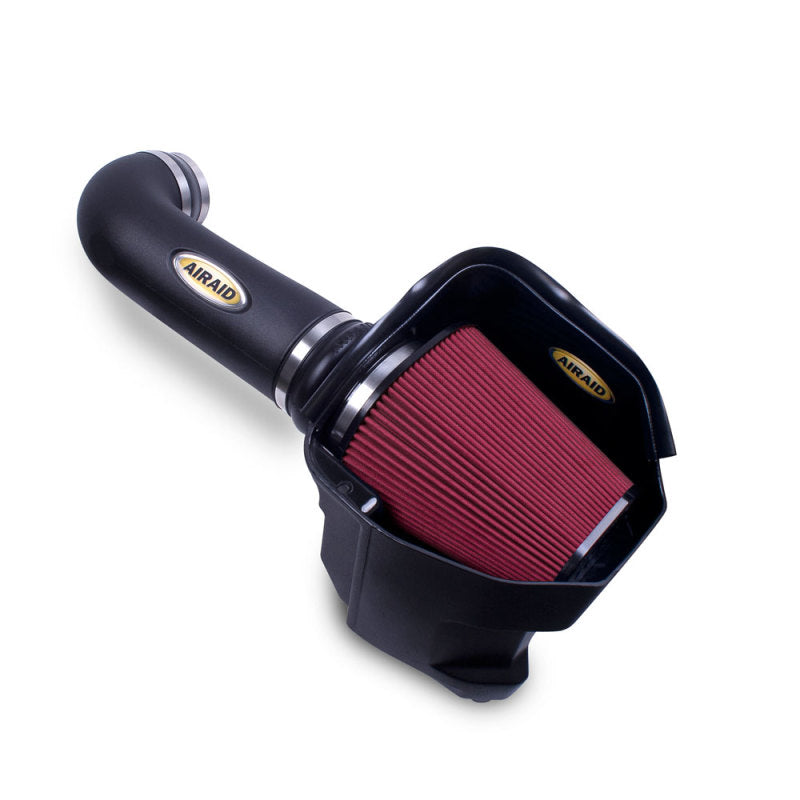 Airaid MXP Air Intake System with Tube, Dry Red Filter Media, 2011-2014 Dodge Charger and Challenger, Part Number AIR351-318
