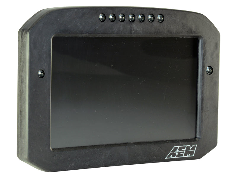 AEM CD-7LG Carbon Digital Dash Display with Internal Logging and 20 Hz GPS – 30-5703F