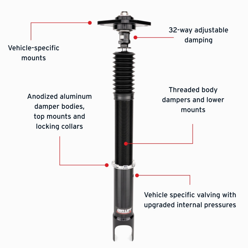 Air Lift Performance 76510 Rear Air Suspension Kit for Infiniti G37 and Nissan 370Z/Z