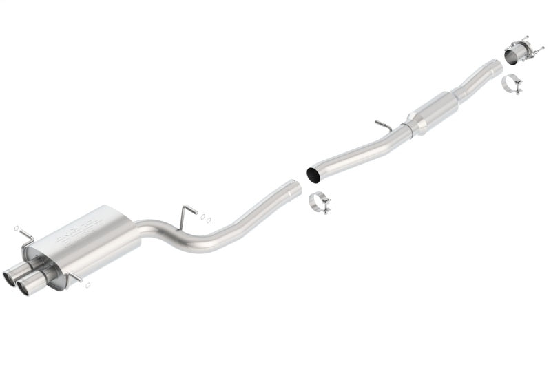 Borla 140053 Touring Cat-Back Exhaust System for 2002-2007 Subaru Impreza WRX and 2004-2007 WRX STI