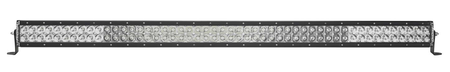 Rigid Industries - 150313 - LED Light Bars - 50 Inch Spot/Flood Combo Light Black Housing E-Series Pro