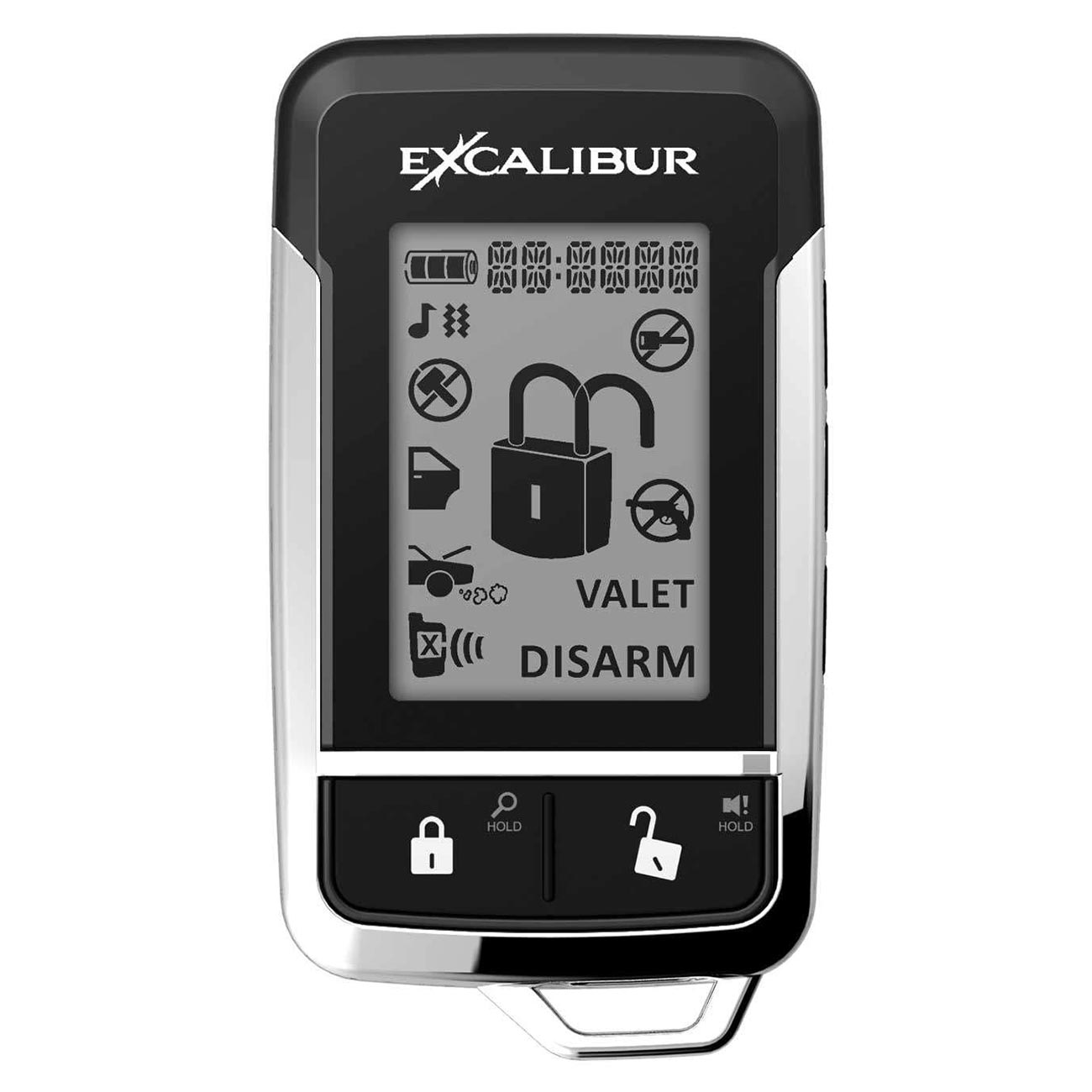 Excalibur Alarms 151003E 2-Way LCD Remote Transmitter for AL18703DB