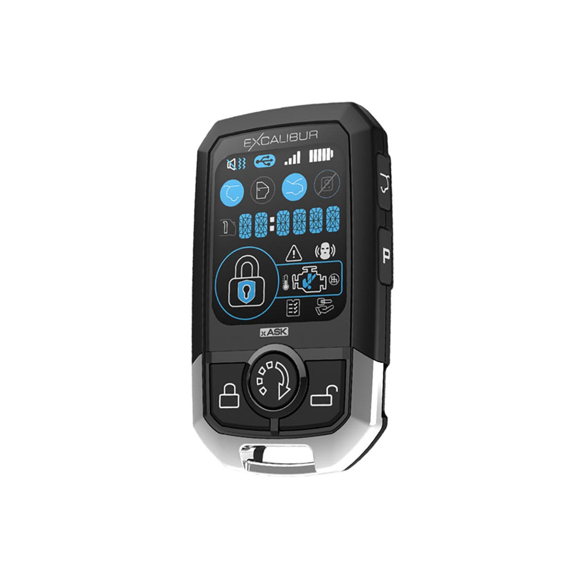 Excalibur Alarms 3-Color LCD 2-Way Remote for AL18803D