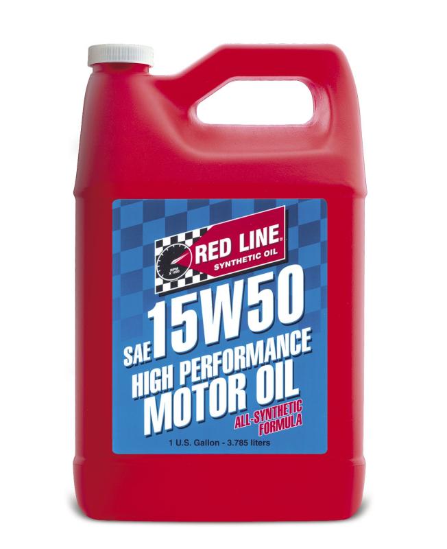 Red Line - red11505 - 15W50 Motor Oil, Gallon