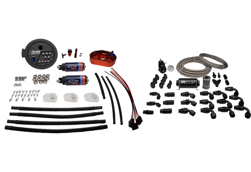 DeatschWerks DWK9-422-627-7080 A90/A91 Supra and G8X BMW M3/M4 Fuel Pump Module with Dual DW420 Pumps