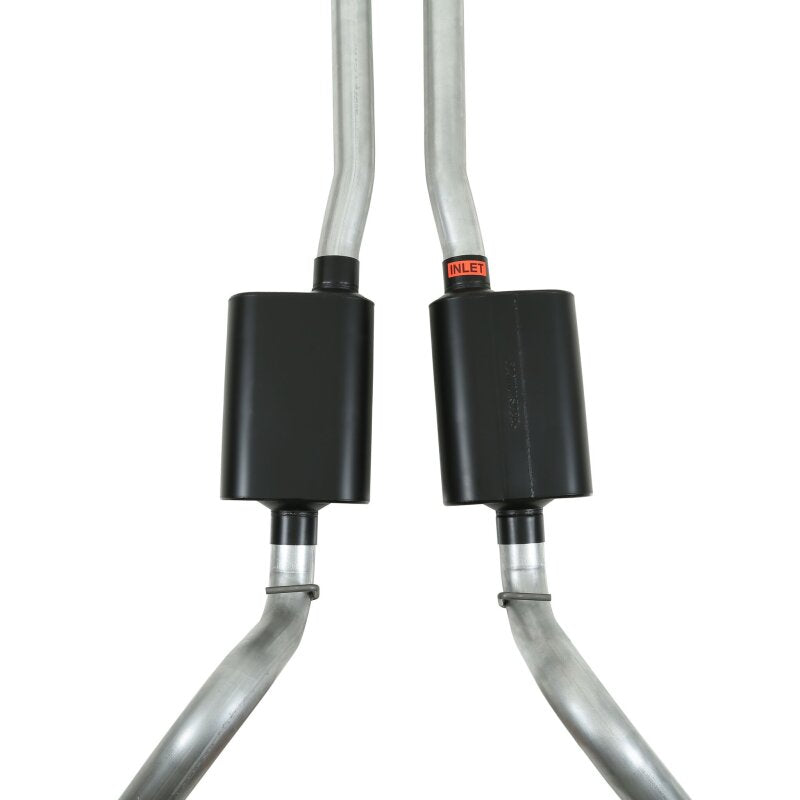 Flowmaster 67-69 GM F-Body 3.0 Inch American Thunder Crossmember-Back Exhaust System for Chevrolet Camaro and Pontiac Firebird
